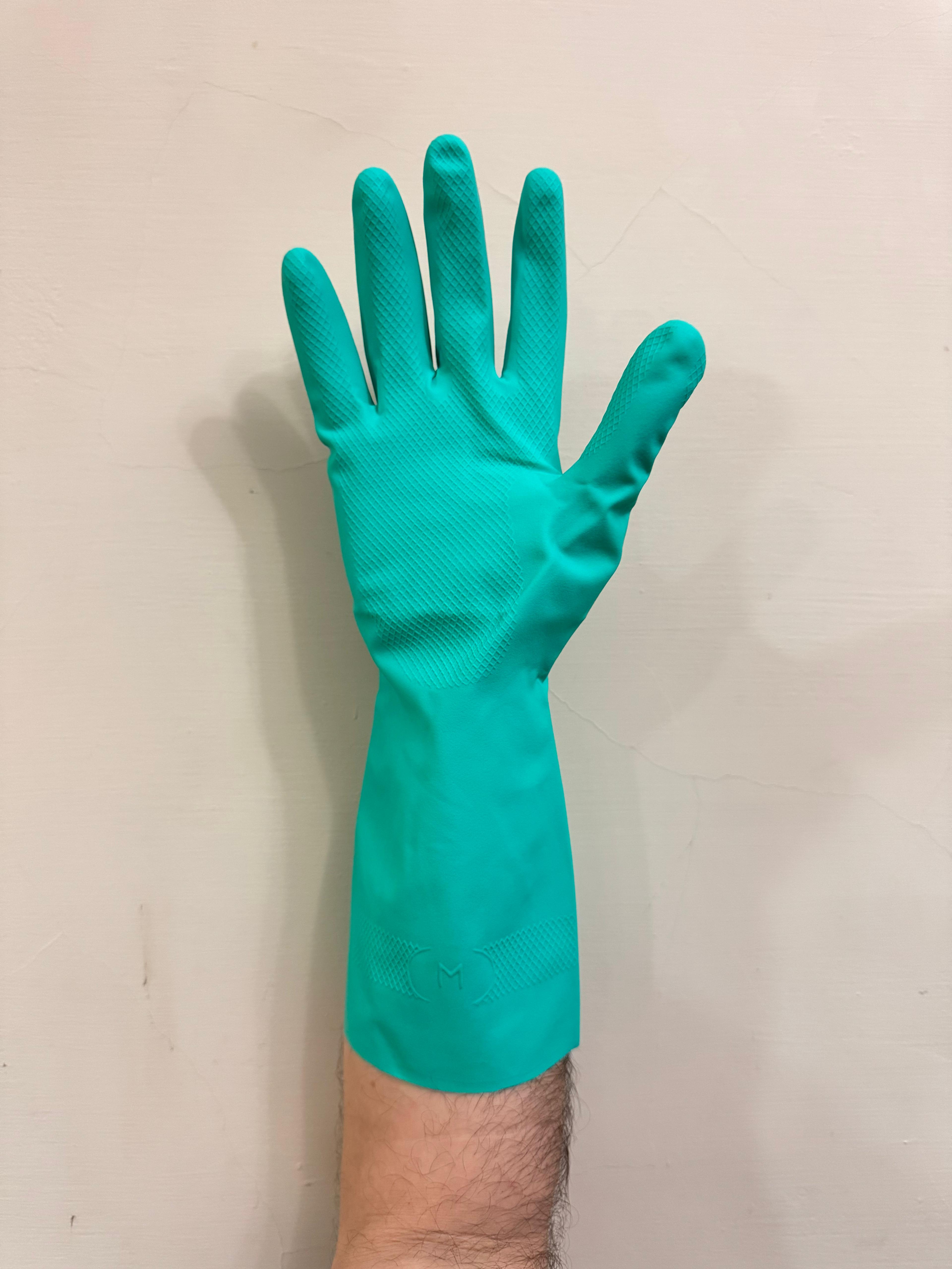 Nitrile Flocklined 15" Glove specification